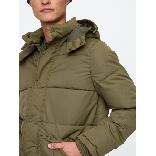 갭 Relaxed ColdControl Max Short Puffer Coat