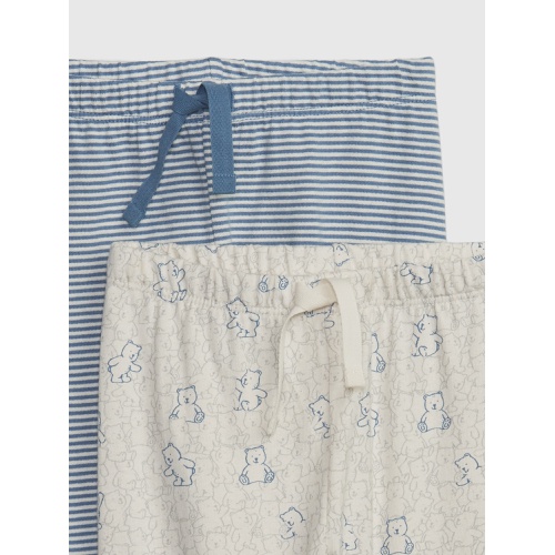 갭 Baby First Favorites Organic CloudCotton Pants (2-Pack)