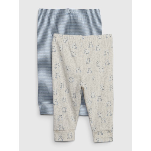 갭 Baby First Favorites Organic CloudCotton Pants (2-Pack)