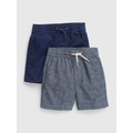 Toddler Easy Pull-On Shorts (2-Pack)