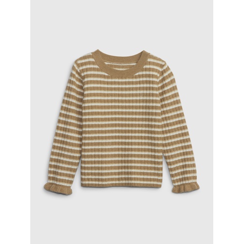 갭 Toddler CashSoft Metallic Stripe Sweater