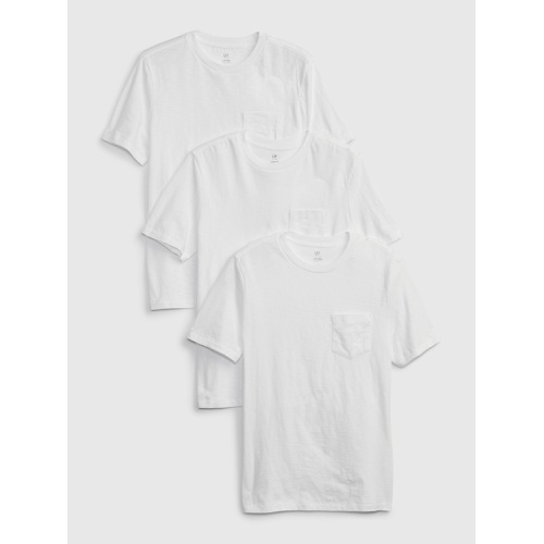 갭 Kids Pocket T-Shirt (3-Pack)