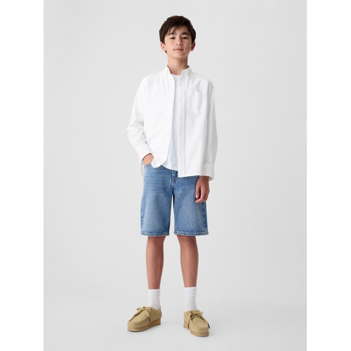 갭 Kids Uniform Oxford Shirt