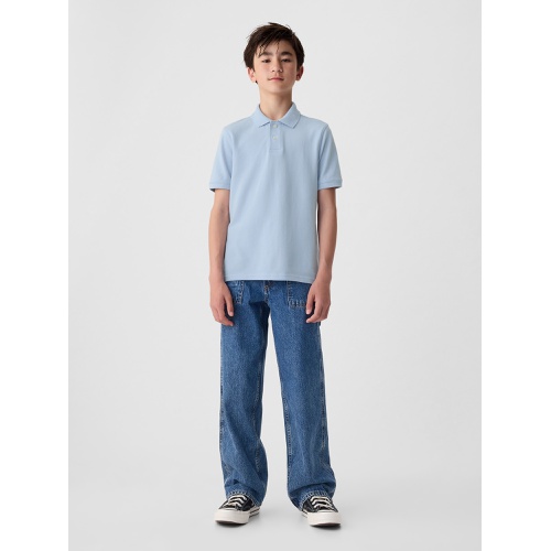 갭 Kids Organic Cotton Uniform Polo Shirt