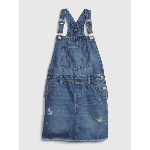 갭 Kids Denim Pinafore Dress