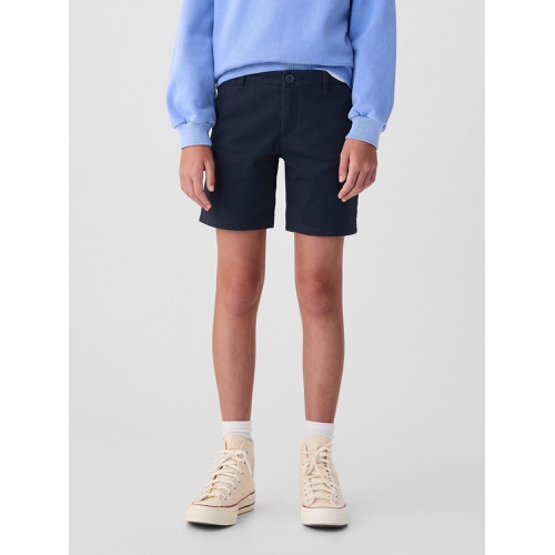 갭 Kids Uniform Midi Shorts