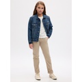 Kids Uniform Skinny Khakis with Gap Shield