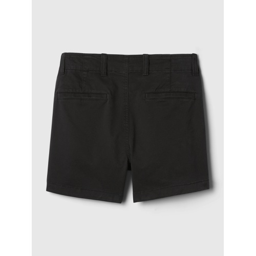 갭 4 Downtown Khaki Shorts