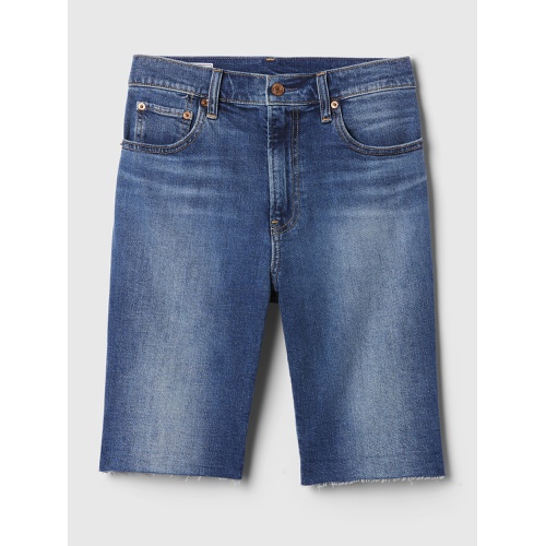 갭 9 High Rise Bermuda Shorts