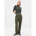 Mid Rise Loose Carpenter Pants