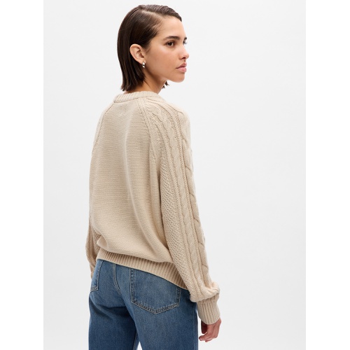 갭 Cable-Knit Sweater