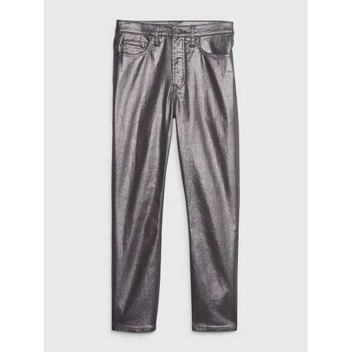 갭 High Rise Metallic Vintage Slim Jeans