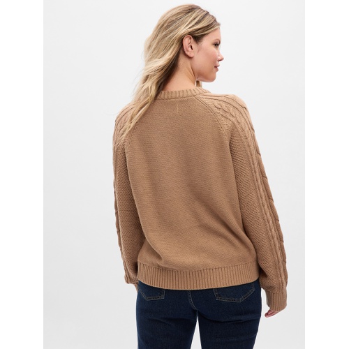 갭 Cable-Knit Sweater