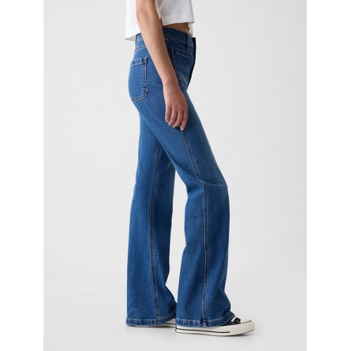 갭 High Rise 70s Flare Jeans