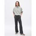 GapFit Snap-Hem Fleece-Lined Sweatpants