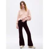 High Rise Velvet 70s Flare Pants