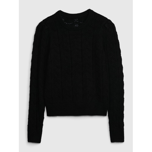 갭 Pointelle Sweater