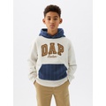 GAP × DAP Kids Vintage Soft Colorblock Logo Hoodie