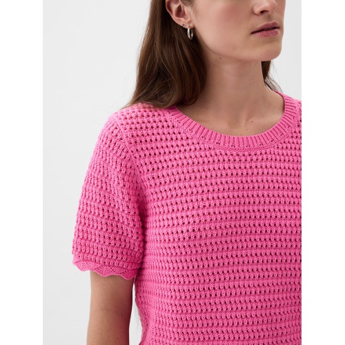 갭 Crochet Sweater