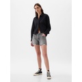 Low Rise Stride Denim Shorts