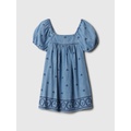 Baby & Toddler Embroidered Denim Dress