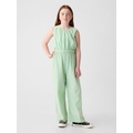 Kids Linen-Cotton Jumpsuit