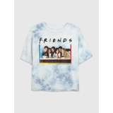 Friends Graphic Boxy Cropped Tee