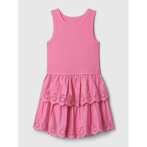 갭 Kids Eyelet Tiered Dress