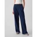 Seamed Wide-Leg Sweatpants