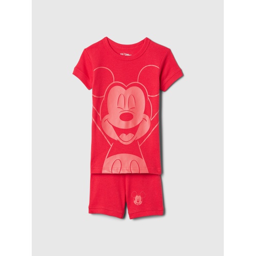 갭 babyGap | Disney Organic Cotton Mickey Mouse PJ Shorts Set