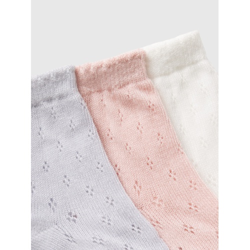 갭 Baby First Favorites Crew Socks (3-Pack)