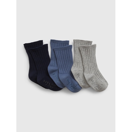 갭 Baby First Favorites Crew Socks (3-Pack)