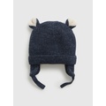 Baby Sherpa-Lined Bear Beanie