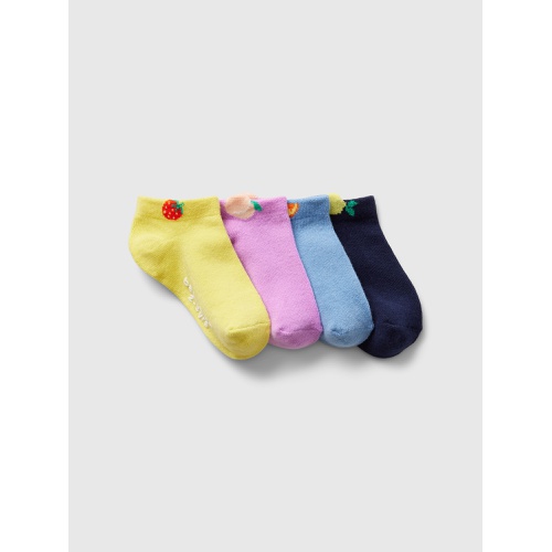 갭 Toddler Fruit Crew Socks (4-Pack)