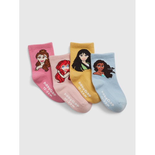 갭 babyGap | Disney Princess Crew Socks (4-Pack)