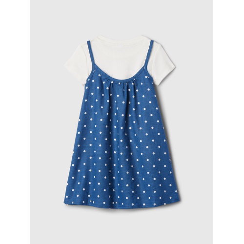 갭 babyGap Linen-Cotton Dress Set