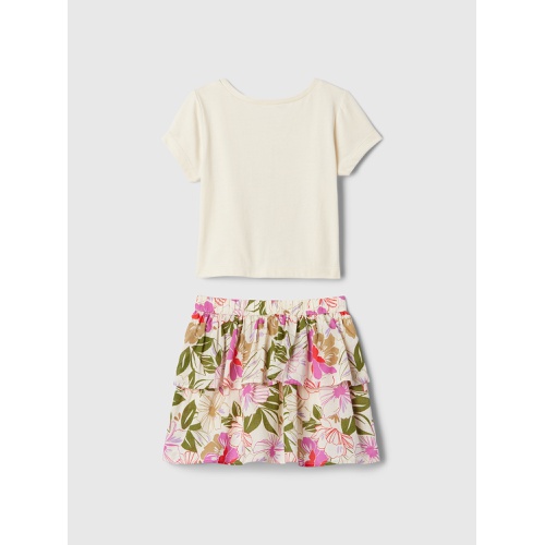 갭 babyGap Skirt Outfit Set