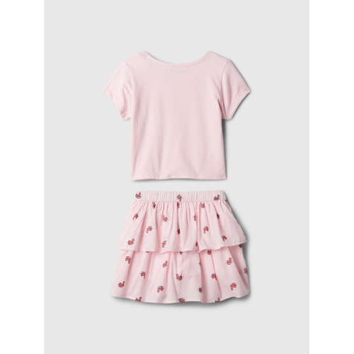 갭 babyGap Skirt Outfit Set