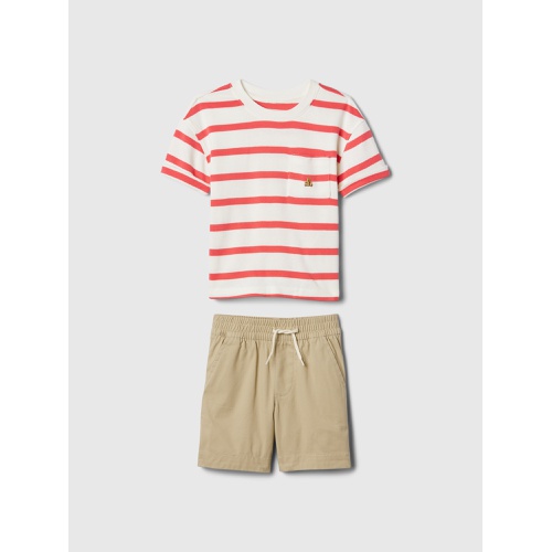 갭 babyGap Stripe Outfit Set