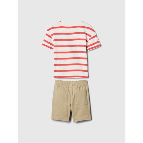갭 babyGap Stripe Outfit Set