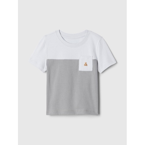 갭 babyGap Colorblock Pocket T-Shirt