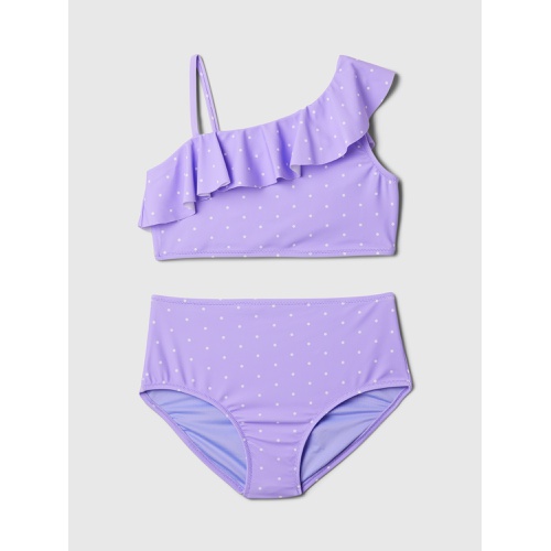 갭 Kids Asymmetric Two-Piece Swimsuit