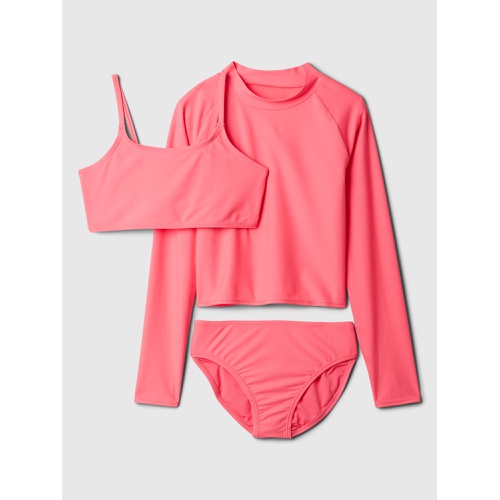 갭 Kids Rash Guard Swim Three-Piece