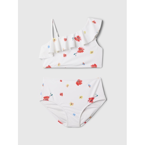 갭 Kids Asymmetric Two-Piece Swimsuit