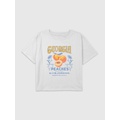 Kids Georgia Peaches Graphic Boxy Crop Tee