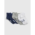 Kids Quarter Crew Socks (3-Pack)