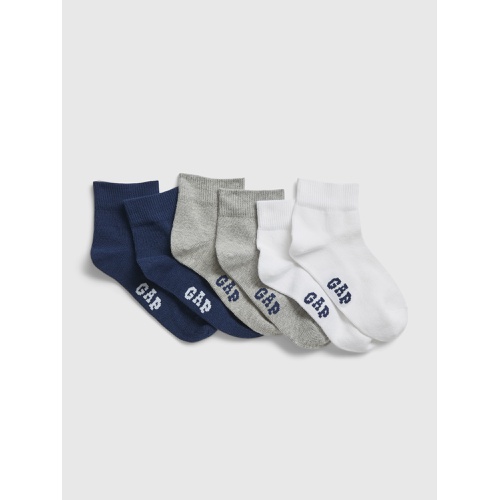 갭 Kids Quarter Crew Socks (3-Pack)