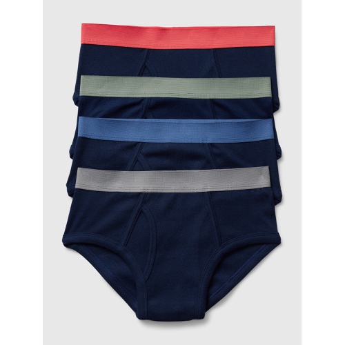 갭 Kids Organic Cotton Briefs (4-Pack)