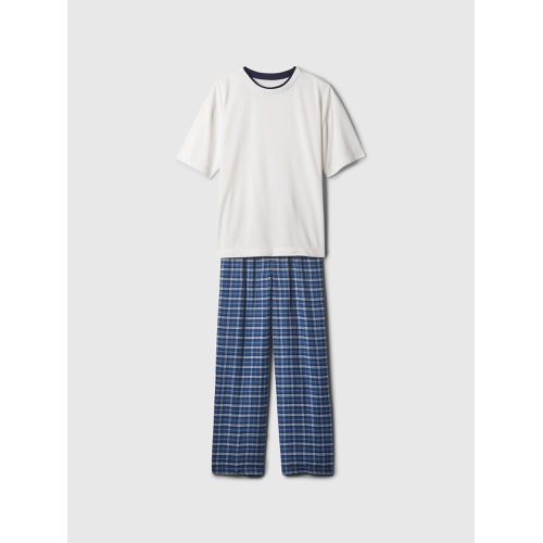 갭 Kids Recycled Flannel PJ Set