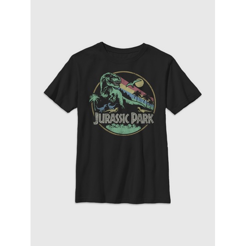 갭 Kids Jurassic Park Vintage Logo Graphic Tee